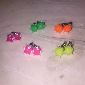 Colorful earrings